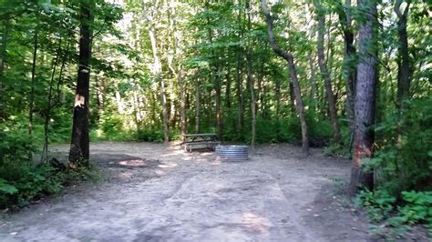 Warren Dunes State Park Campground Sawyer Michigan MI