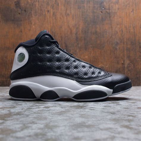 jordan men air jordan 13 retro black gym red white