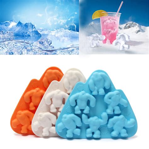 Silicone Ice Cube Mold Maker Ice Ball Mold Tray Mix Mould Cool Drink ...