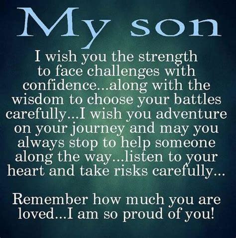 Always so proud of you : | Love my son quotes, Son quotes, I love my son