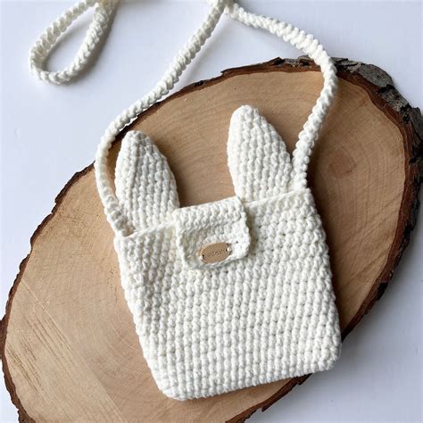 Crochet Bag Pattern / Bunny Bag Pattern / Crochet Pattern for - Etsy