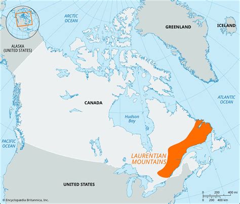 Laurentian Mountains | Quebec, Canada, Map, & Facts | Britannica