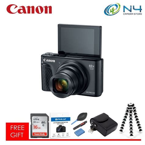 Canon Powershot SX-740HS / SX740 HS + 16gb SD Card + Screen Protector ...