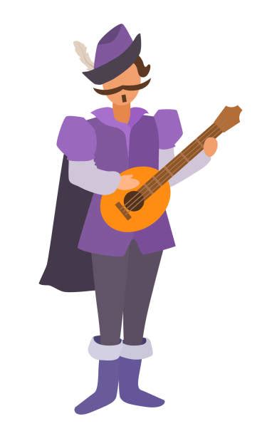 Troubadour Person Illustrations, Royalty-Free Vector Graphics & Clip Art - iStock