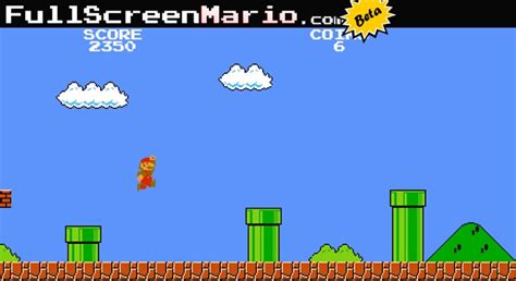 Full Screen Mario - Awkward Geeks