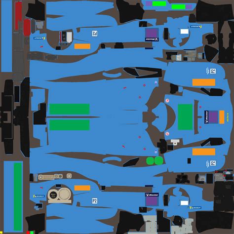 Iracing Paint Templates