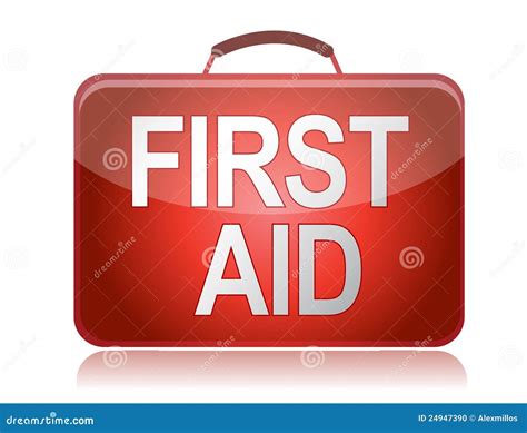 First Aid Kit Illustration Design Stock Vector - Illustration of ...