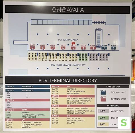 Sakay.ph — One Ayala Terminal Guide: Routes, Schedule, Fare and Features