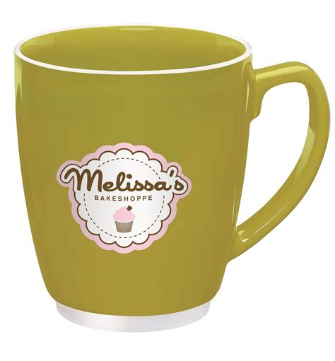 Bistro Style Colored Custom Mug - 20 oz. | Promotional Coffee Mugs