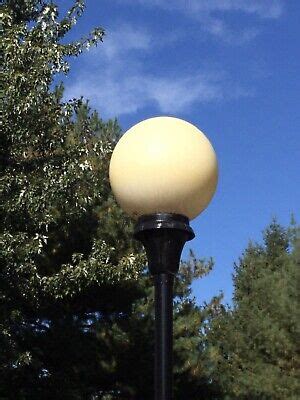 18” Acrtlic Globe Post Top Lamp | eBay