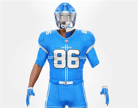 Football Uniform Template Mockup V2.0 – Sports Templates