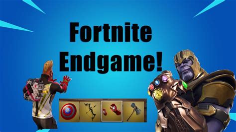 Fortnite Endgame Gameplay!!! - YouTube