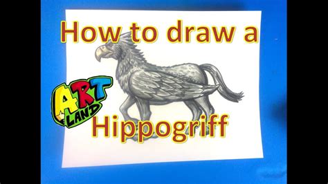 How to draw a Hippogriff - YouTube