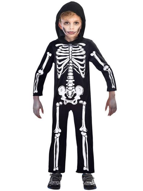 Skeleton Jumpsuit - Child Costume | Party Delights