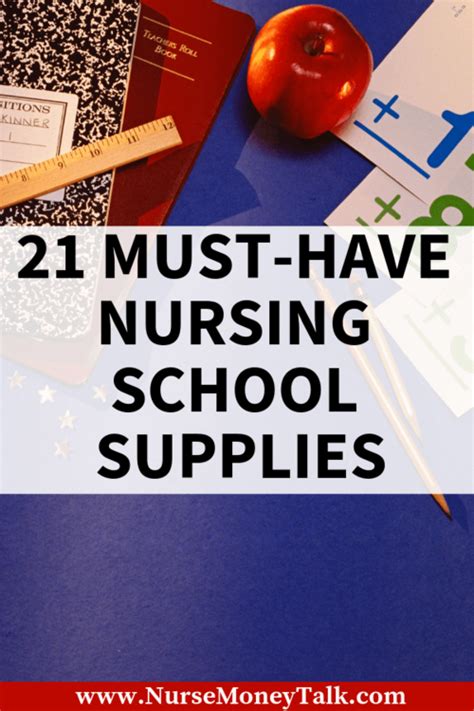 20+ Must-Have Nursing School Supplies (in 2023) - Nurse Money Talk ...