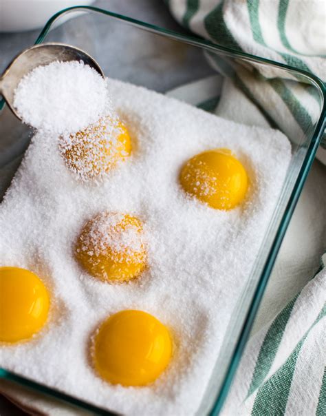 Cured Egg Yolks | Carolyn's Cooking