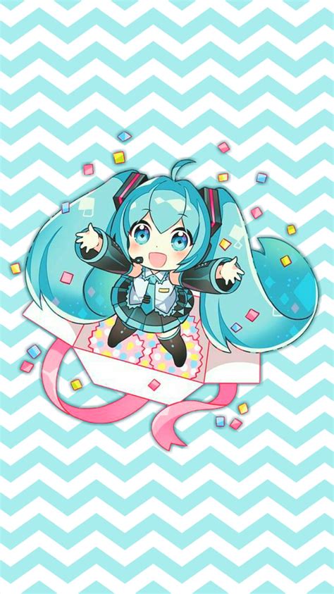 Miku Cute Chibi, Cute Vocaloid HD phone wallpaper | Pxfuel