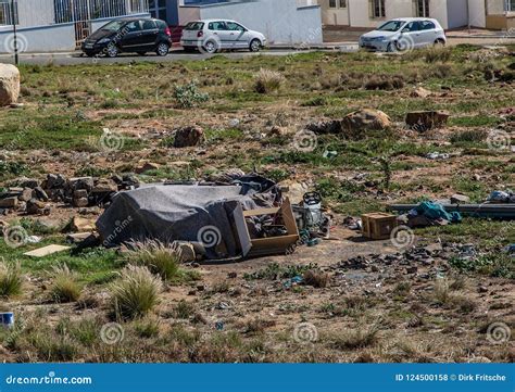 Poverty in Cape Town in South Africa Editorial Stock Photo - Image of landfill, conflict: 124500158