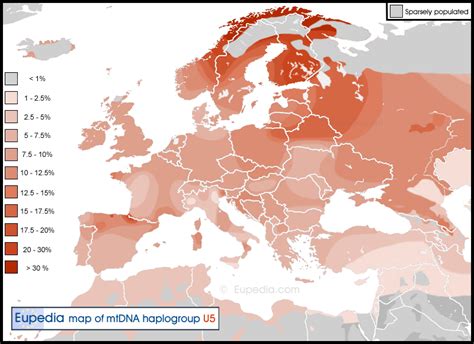 History and description of Haplogroup U5 (mitochondrial DNA). #ancestry ...