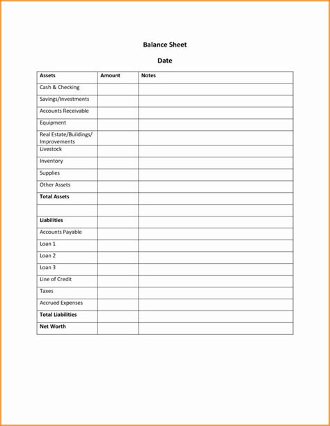 Divorce Assets And Liabilities Worksheet — db-excel.com