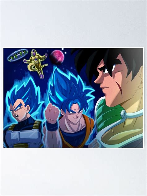 "Broly Movie" Poster by lovelykotori | Redbubble