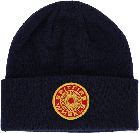 Spitfire Classic 87' Swirl Patch Beanie - navy/gold/red | Tactics