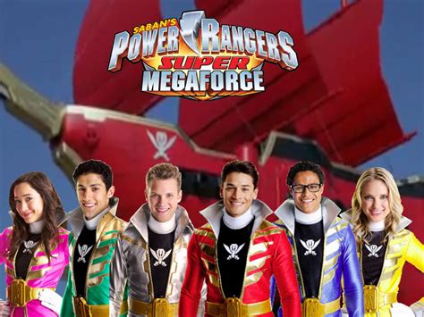 Power Rangers Super Megaforce Cast Helmetless 3 by ThePeoplesLima on @DeviantArt | Power rangers ...