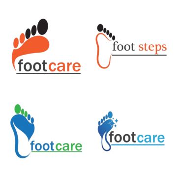 Foot Logo Template Vector Icon Cosmetology Design Beauty Vector ...