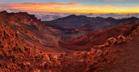 Volcanic Crater stock photo. Image of national, orange - 18773910