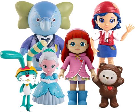 Buy Rainbow Ruby and Friends Figurines Cartoon Characters Ruby and ...