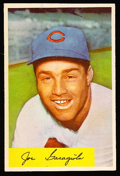 Lot Detail - 1954 Bowman Baseball- #141 Joe Garagiola, Cubs