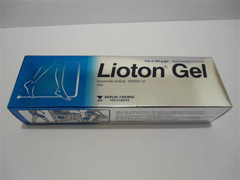 Lioton Gel 100g - Free Shipping - Pain & Fever Relief