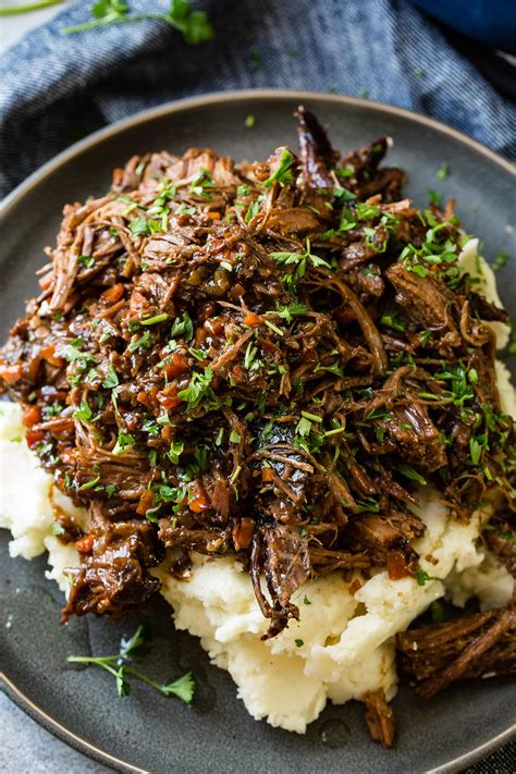 Oven Braised Beef Roast - Oh Sweet Basil