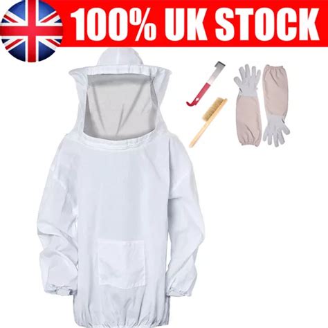 BEEKEEPERS BEE SUIT Veil Beekeeping Protective Safety Premium Quality Breathable £9.91 - PicClick UK