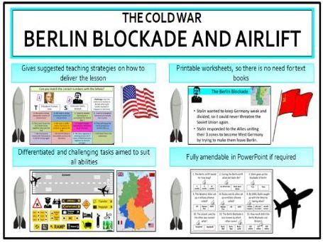 Berlin Blockade and Airlift by PilgrimHistory | Teaching Resources