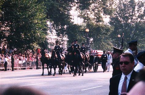 President Ronald Reagan’s Funeral Procession