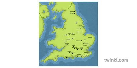 Uk Castles Map