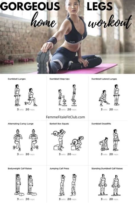 Easy Leg Workouts At The Gym - Cardio Workout Exercises