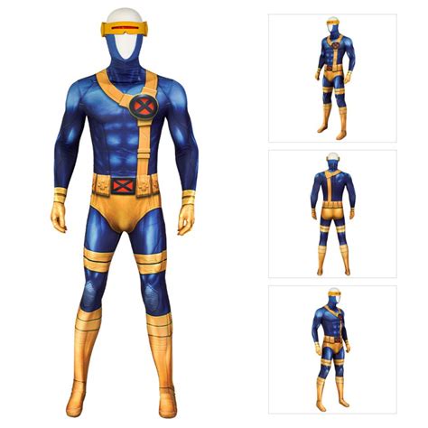 Scott Summers Cosplay Costume Cyclops Halloween Suits