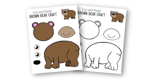 Printable Bear Craft - Printable Word Searches