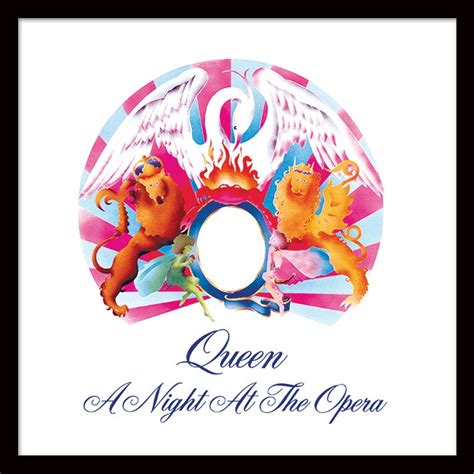 Art Group Queen 'A Night at the Opera' Album Cover Framed Wall art | Wayfair.co.uk