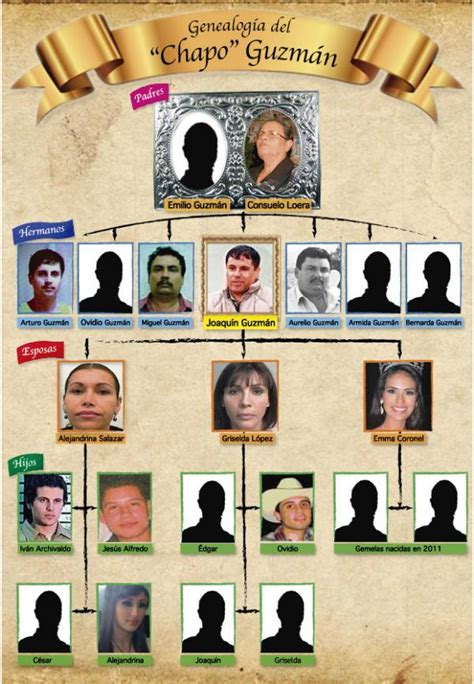 Family tree for Mexico’s “El Chapo” Guzman | El chapo and Teaching spanish