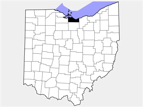 Erie County, OH - Geographic Facts & Maps - MapSof.net