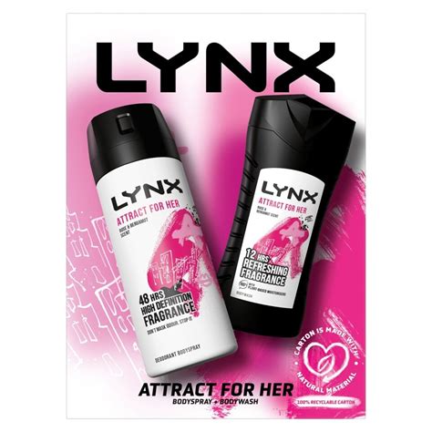 Lynx Attract For Her Duo Gift Set - Tesco Groceries