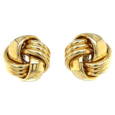 Tiffany City HardWear Yellow Gold Link Earrings at 1stDibs | tiffany hardwear earrings dupe ...