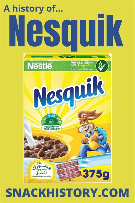 Nesquik (History, Flavors & Commercials) - Snack History