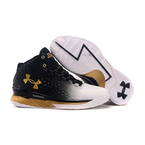 UA Stephen Curry One Darkish Fade Gold MVP Shoes