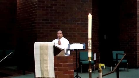 Permanent Deacon Chants Exultet During Easter Vigil 2020 - YouTube