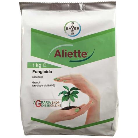 BAYER ALIETTE WG 80 FUNGICIDE BASED ON FOSETYL ALUMINUM kg. 1