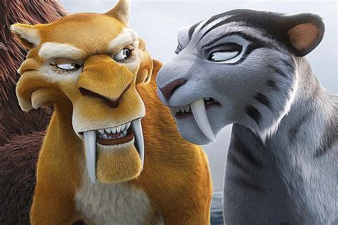 Top 10 Saber-Tooth Tiger Facts | Ice age, Ice age 4, Sabertooth